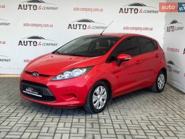 Червоний Форд Фієста, об'ємом двигуна 1.4 л та пробігом 157 тис. км за 7450 $, фото 1 на Automoto.ua