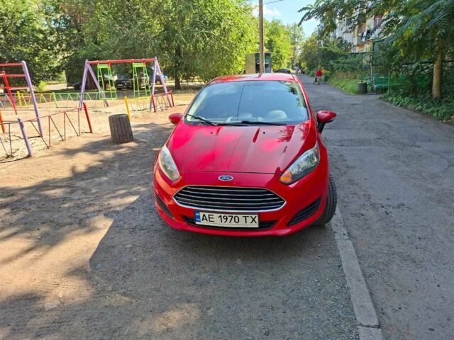 Красный Форд Фиеста, объемом двигателя 1.6 л и пробегом 190 тыс. км за 6700 $, фото 1 на Automoto.ua