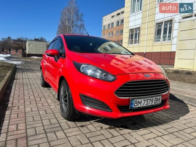 Красный Форд Фиеста, объемом двигателя 1.24 л и пробегом 205 тыс. км за 6200 $, фото 1 на Automoto.ua