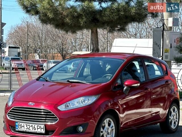 Красный Форд Фиеста, объемом двигателя 1.6 л и пробегом 112 тыс. км за 7200 $, фото 1 на Automoto.ua