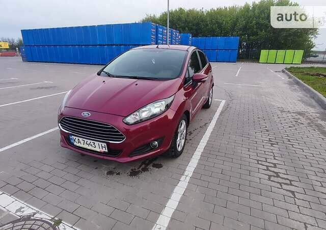 Красный Форд Фиеста, объемом двигателя 1.6 л и пробегом 148 тыс. км за 8900 $, фото 1 на Automoto.ua