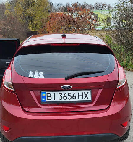Красный Форд Фиеста, объемом двигателя 1.6 л и пробегом 108 тыс. км за 7500 $, фото 1 на Automoto.ua