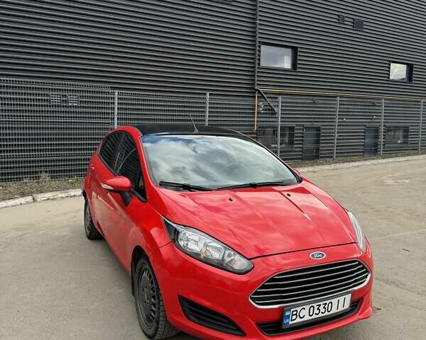 Красный Форд Фиеста, объемом двигателя 1 л и пробегом 101 тыс. км за 7200 $, фото 1 на Automoto.ua