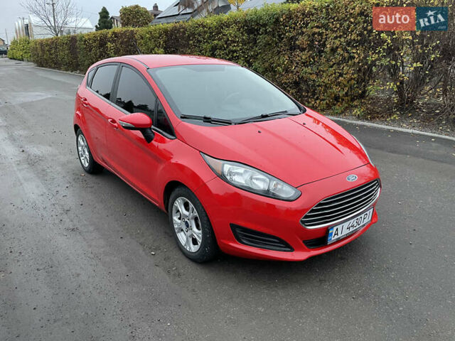 Красный Форд Фиеста, объемом двигателя 1.6 л и пробегом 127 тыс. км за 8000 $, фото 1 на Automoto.ua