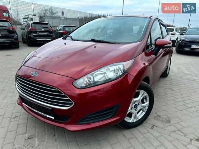 Красный Форд Фиеста, объемом двигателя 1.6 л и пробегом 192 тыс. км за 6999 $, фото 1 на Automoto.ua