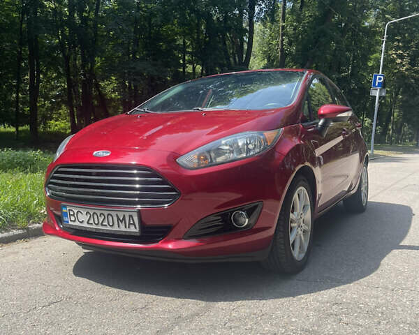 Красный Форд Фиеста, объемом двигателя 1.6 л и пробегом 167 тыс. км за 7900 $, фото 1 на Automoto.ua