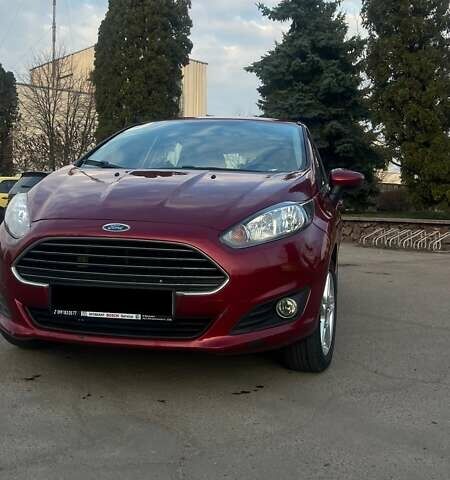 Красный Форд Фиеста, объемом двигателя 1.6 л и пробегом 97 тыс. км за 8750 $, фото 1 на Automoto.ua