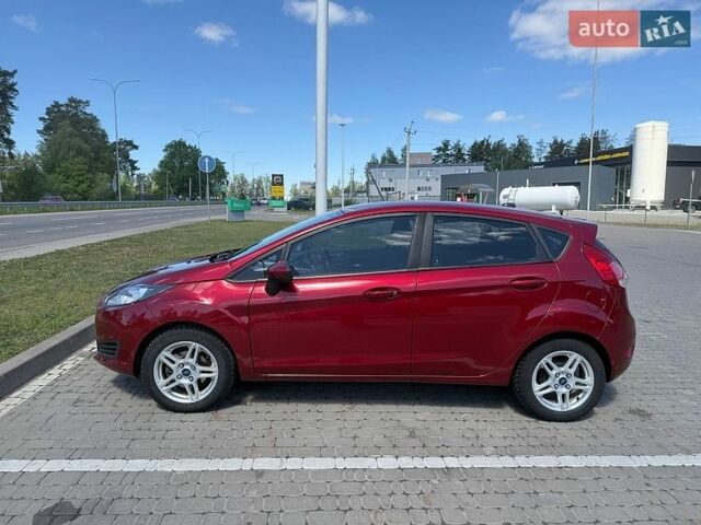 Красный Форд Фиеста, объемом двигателя 1.6 л и пробегом 104 тыс. км за 6900 $, фото 1 на Automoto.ua