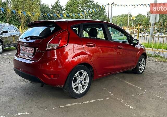 Червоний Форд Фієста, об'ємом двигуна 1.6 л та пробігом 100 тис. км за 8700 $, фото 1 на Automoto.ua