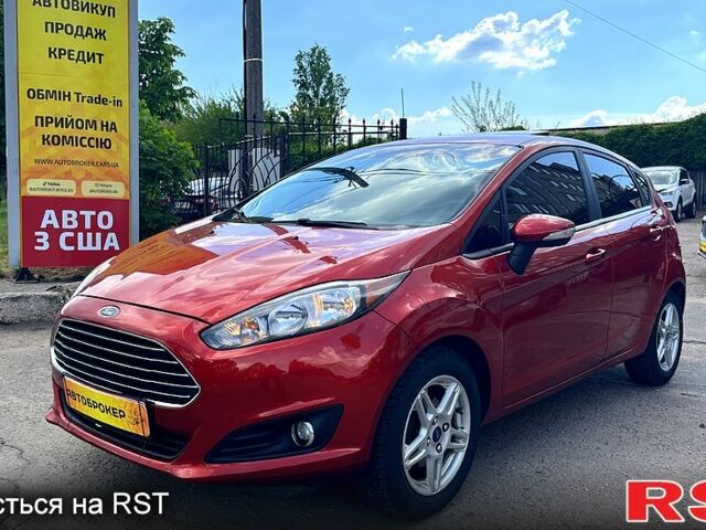 Красный Форд Фиеста, объемом двигателя 1.6 л и пробегом 161 тыс. км за 8500 $, фото 1 на Automoto.ua