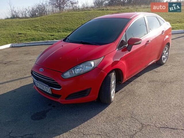 Красный Форд Фиеста, объемом двигателя 1.6 л и пробегом 181 тыс. км за 4999 $, фото 1 на Automoto.ua