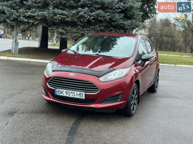 Красный Форд Фиеста, объемом двигателя 1.6 л и пробегом 162 тыс. км за 5950 $, фото 1 на Automoto.ua
