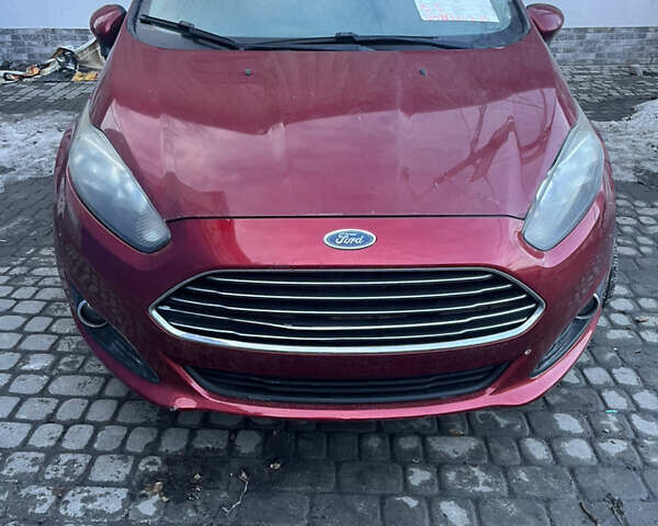 Красный Форд Фиеста, объемом двигателя 1.6 л и пробегом 112 тыс. км за 6500 $, фото 1 на Automoto.ua