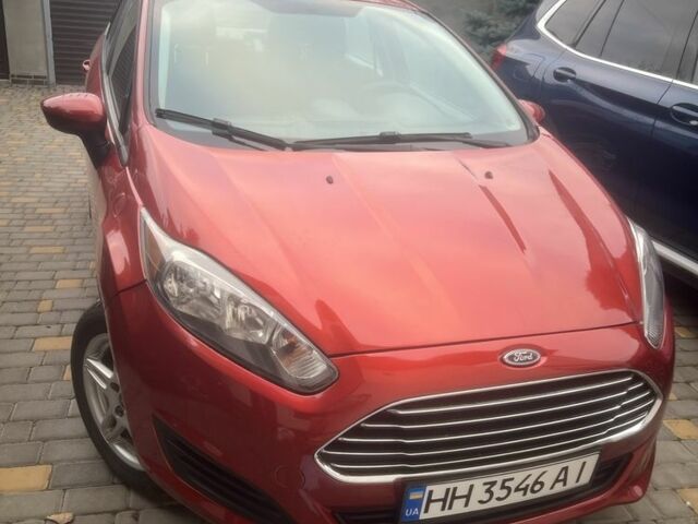 Красный Форд Фиеста, объемом двигателя 1.6 л и пробегом 138 тыс. км за 6500 $, фото 1 на Automoto.ua