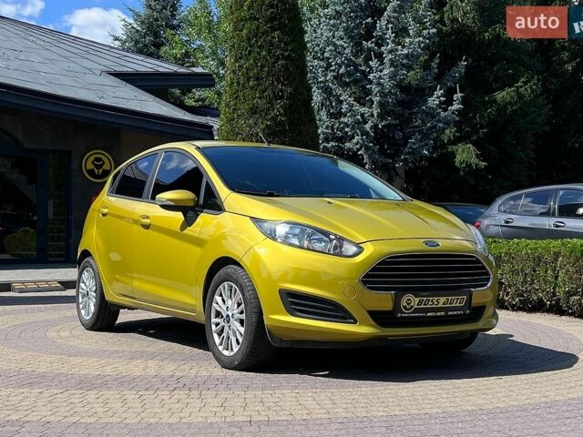 Желтый Форд Фиеста, объемом двигателя 1 л и пробегом 89 тыс. км за 5999 $, фото 1 на Automoto.ua