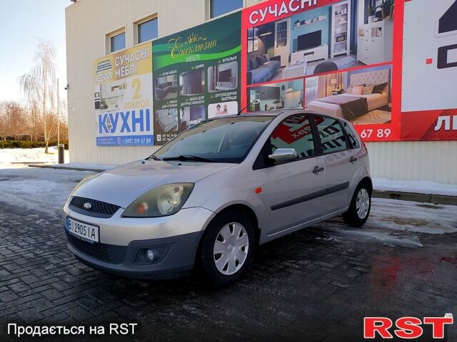 Серый Форд Фиеста, объемом двигателя 1.4 л и пробегом 193 тыс. км за 4500 $, фото 1 на Automoto.ua
