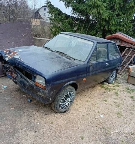 Синий Форд Фиеста, объемом двигателя 1.1 л и пробегом 100 тыс. км за 400 $, фото 1 на Automoto.ua