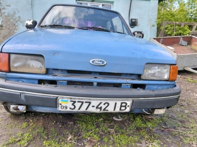 Синий Форд Фиеста, объемом двигателя 1 л и пробегом 2 тыс. км за 410 $, фото 1 на Automoto.ua