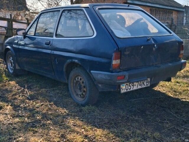 Синий Форд Фиеста, объемом двигателя 1.6 л и пробегом 100 тыс. км за 400 $, фото 1 на Automoto.ua