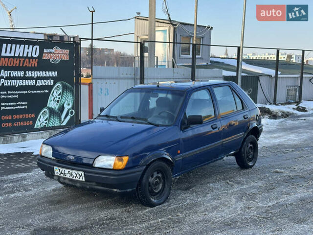 Синій Форд Фієста, об'ємом двигуна 1.1 л та пробігом 200 тис. км за 800 $, фото 1 на Automoto.ua