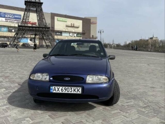 Синий Форд Фиеста, объемом двигателя 1.25 л и пробегом 100 тыс. км за 1800 $, фото 1 на Automoto.ua