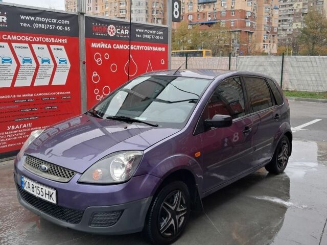 Синий Форд Фиеста, объемом двигателя 1.4 л и пробегом 217 тыс. км за 4000 $, фото 1 на Automoto.ua