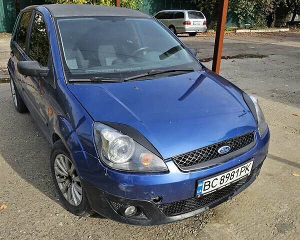 Форд Фиеста 2008 в Запорожье на Automoto.ua Синий Форд Фиеста, объемом двигателя 1.39 л и пробегом 250 тыс. км за 2500 $, фото 1 на Automoto.ua
