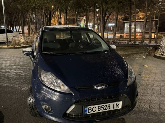 Синий Форд Фиеста, объемом двигателя 1.4 л и пробегом 206 тыс. км за 5500 $, фото 1 на Automoto.ua