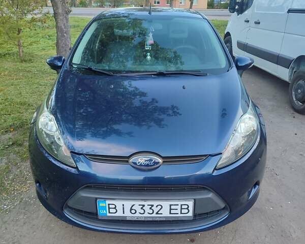 Синий Форд Фиеста, объемом двигателя 1.2 л и пробегом 115 тыс. км за 6500 $, фото 1 на Automoto.ua