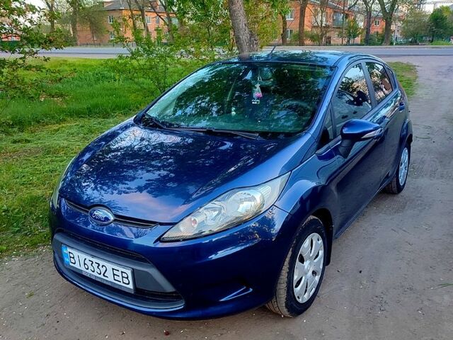 Синий Форд Фиеста, объемом двигателя 1.2 л и пробегом 115 тыс. км за 6500 $, фото 1 на Automoto.ua