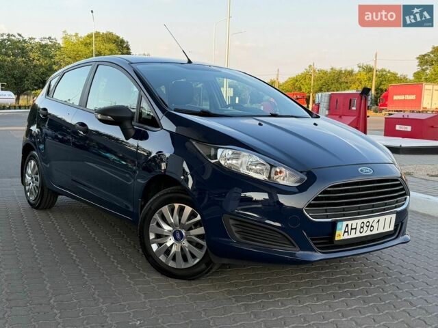 Синий Форд Фиеста, объемом двигателя 1 л и пробегом 79 тыс. км за 5500 $, фото 1 на Automoto.ua