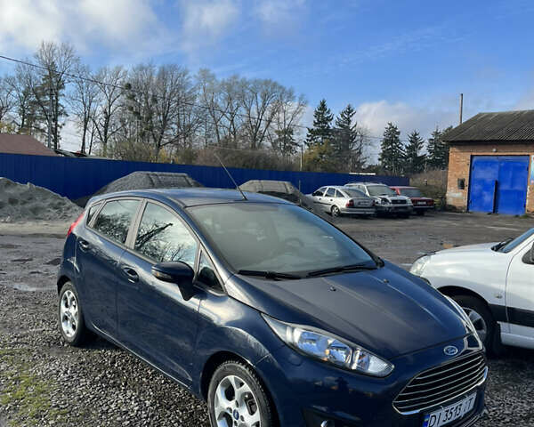Синий Форд Фиеста, объемом двигателя 1 л и пробегом 108 тыс. км за 5999 $, фото 1 на Automoto.ua
