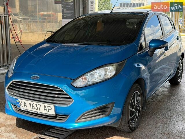 Синий Форд Фиеста, объемом двигателя 1 л и пробегом 150 тыс. км за 4100 $, фото 1 на Automoto.ua