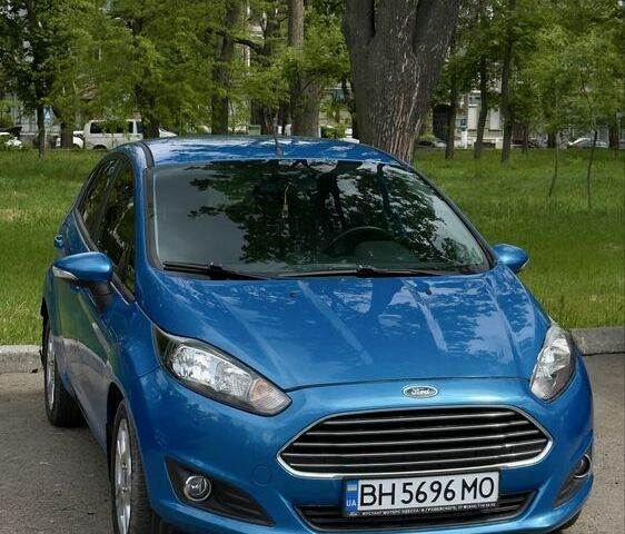 Синий Форд Фиеста, объемом двигателя 1.6 л и пробегом 54 тыс. км за 8300 $, фото 1 на Automoto.ua