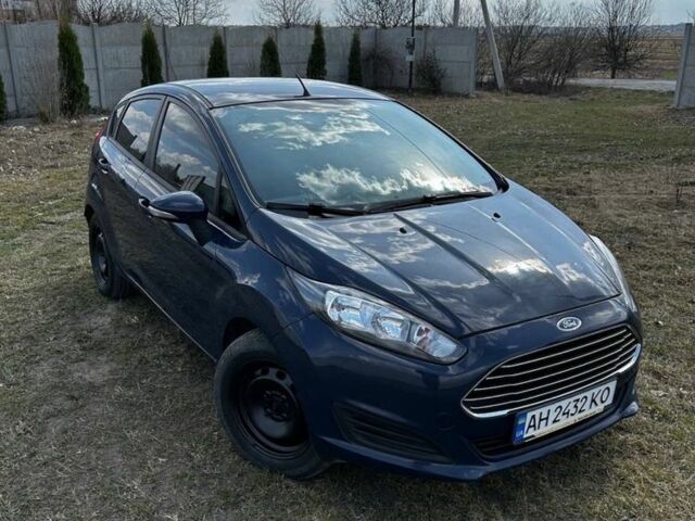 Синий Форд Фиеста, объемом двигателя 1.5 л и пробегом 145 тыс. км за 5300 $, фото 1 на Automoto.ua