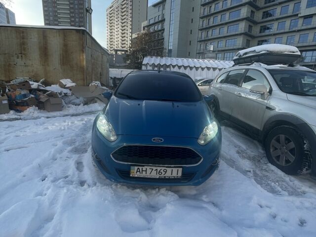 Синий Форд Фиеста, объемом двигателя 1.6 л и пробегом 240 тыс. км за 7700 $, фото 1 на Automoto.ua