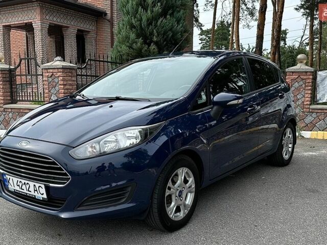 Синий Форд Фиеста, объемом двигателя 1 л и пробегом 133 тыс. км за 6600 $, фото 1 на Automoto.ua