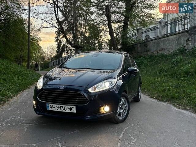Синий Форд Фиеста, объемом двигателя 1.6 л и пробегом 178 тыс. км за 6750 $, фото 1 на Automoto.ua