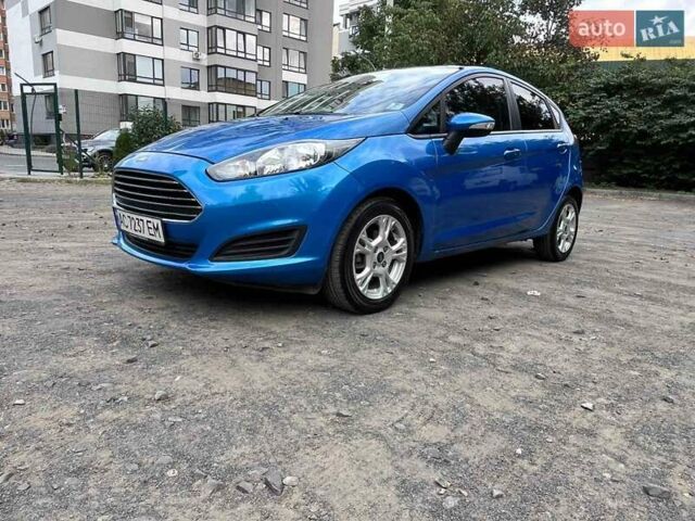 Синий Форд Фиеста, объемом двигателя 1.6 л и пробегом 95 тыс. км за 8300 $, фото 1 на Automoto.ua