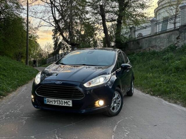 Синий Форд Фиеста, объемом двигателя 1.6 л и пробегом 178 тыс. км за 6750 $, фото 1 на Automoto.ua