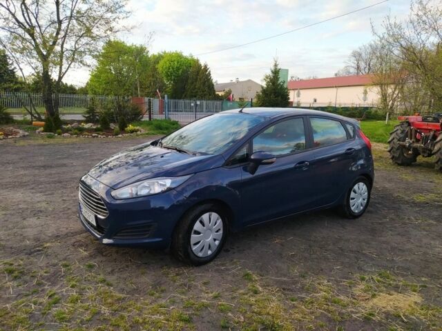 Синий Форд Фиеста, объемом двигателя 1 л и пробегом 254 тыс. км за 4700 $, фото 1 на Automoto.ua