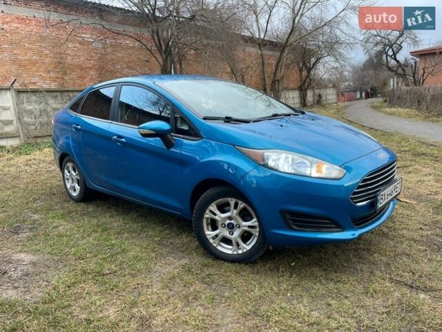 Синий Форд Фиеста, объемом двигателя 1.6 л и пробегом 157 тыс. км за 6850 $, фото 1 на Automoto.ua