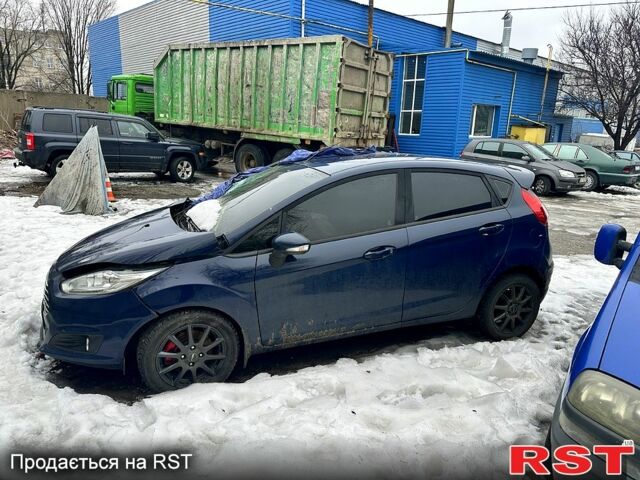 Синий Форд Фиеста, объемом двигателя 1.6 л и пробегом 57 тыс. км за 5300 $, фото 1 на Automoto.ua
