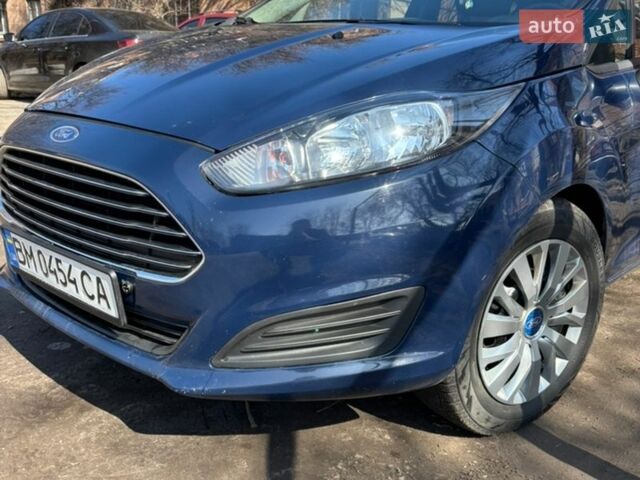 Синий Форд Фиеста, объемом двигателя 1 л и пробегом 193 тыс. км за 5400 $, фото 1 на Automoto.ua