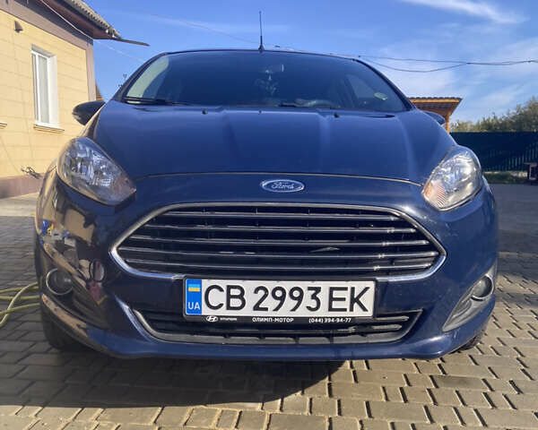 Синий Форд Фиеста, объемом двигателя 1 л и пробегом 126 тыс. км за 6600 $, фото 1 на Automoto.ua