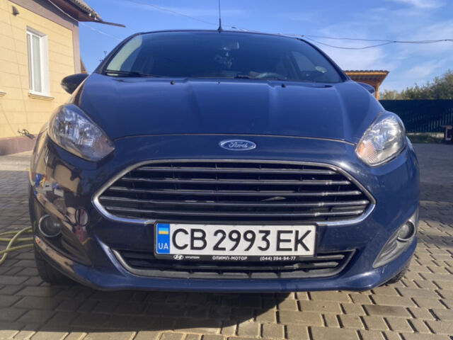 Синий Форд Фиеста, объемом двигателя 1 л и пробегом 126 тыс. км за 6500 $, фото 1 на Automoto.ua