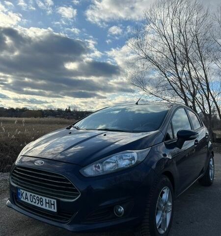 Синий Форд Фиеста, объемом двигателя 1 л и пробегом 205 тыс. км за 6000 $, фото 1 на Automoto.ua