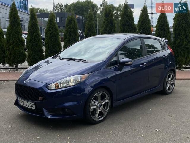 Синий Форд Фиеста, объемом двигателя 1.6 л и пробегом 109 тыс. км за 8350 $, фото 1 на Automoto.ua
