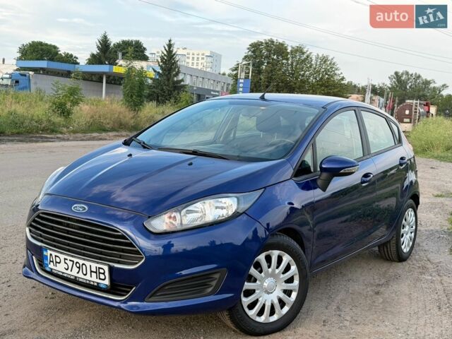 Синий Форд Фиеста, объемом двигателя 1 л и пробегом 116 тыс. км за 5400 $, фото 1 на Automoto.ua
