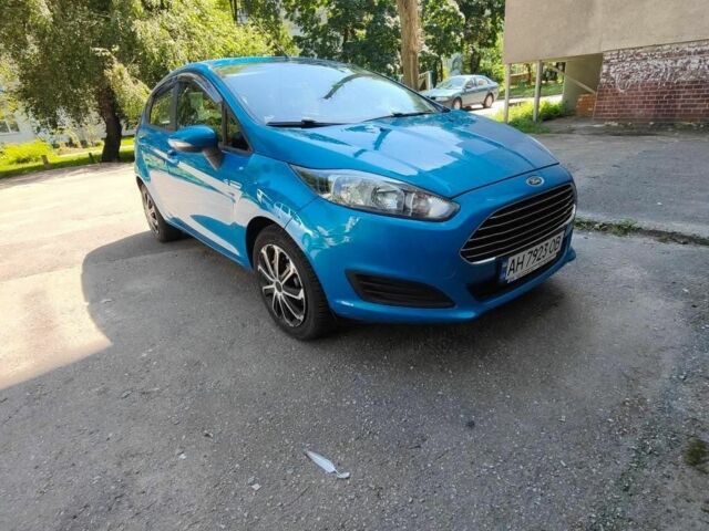 Синий Форд Фиеста, объемом двигателя 1 л и пробегом 62 тыс. км за 7500 $, фото 1 на Automoto.ua